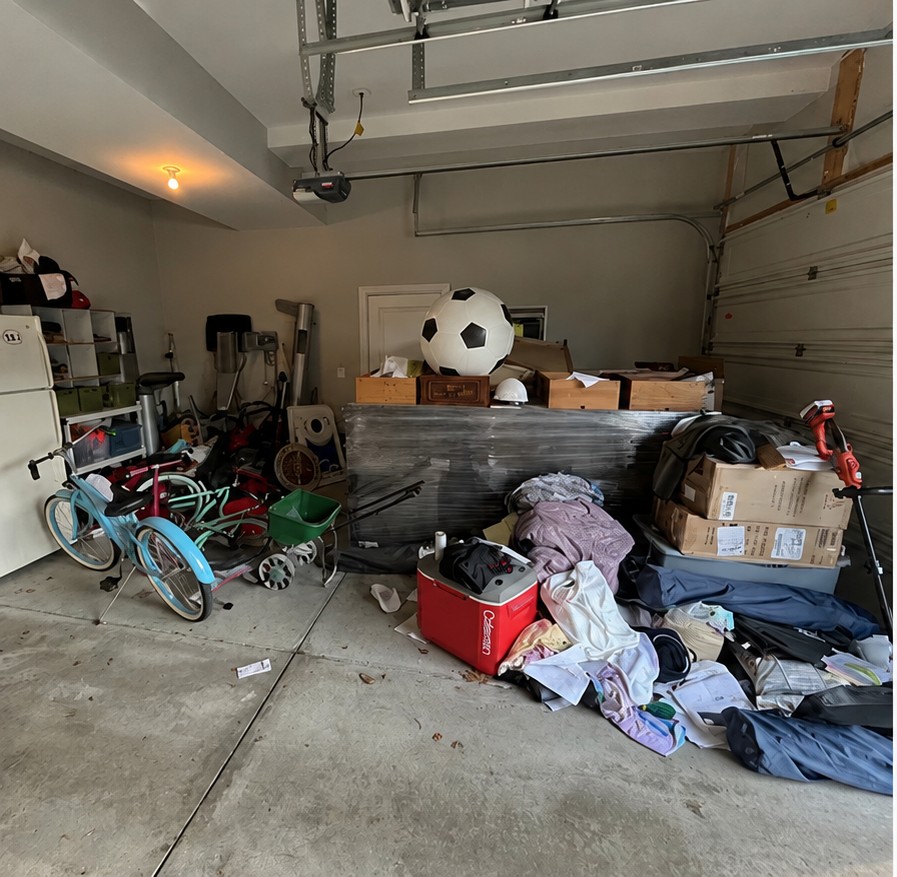 Before cleanout